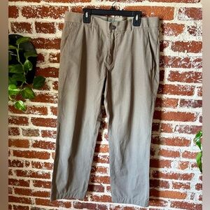 H&M men’s brown straight leg trousers